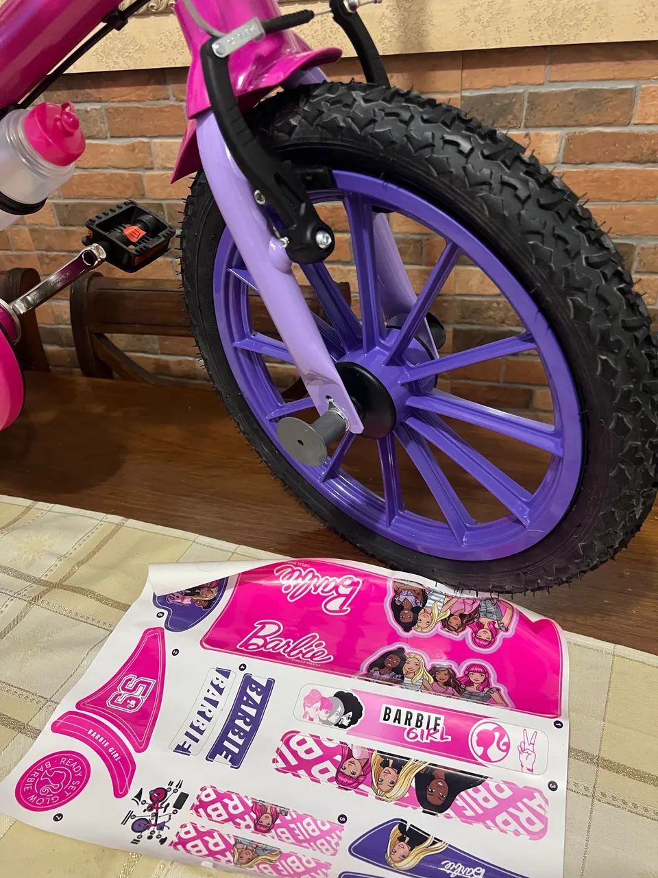 Bicicleta Barbie aro 16 nova na caixa - Foto 5