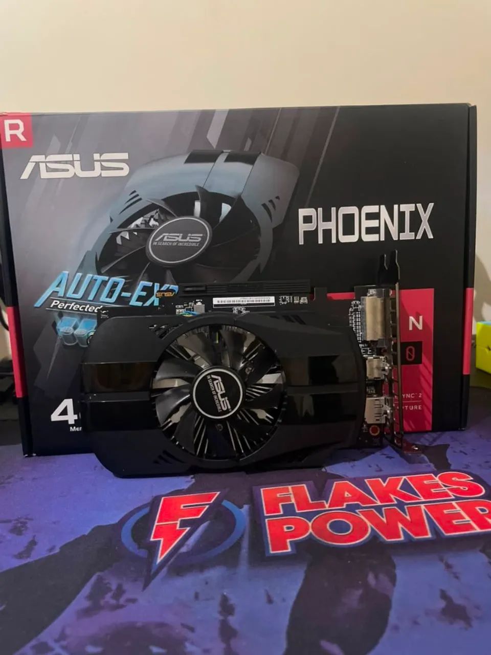 Rx550 ASUS 4gb