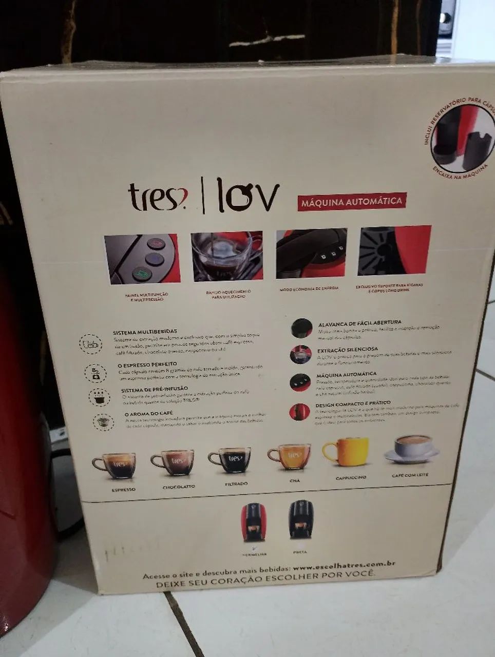 Cafeteira express três lov  - Foto 3