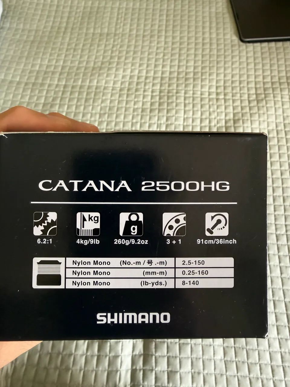 Molinete Shimano Catana 2500HG - Foto 2
