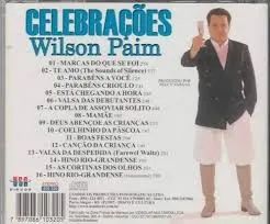CD Celebrações -  Datas Festivas - Wilson Paim - 1997