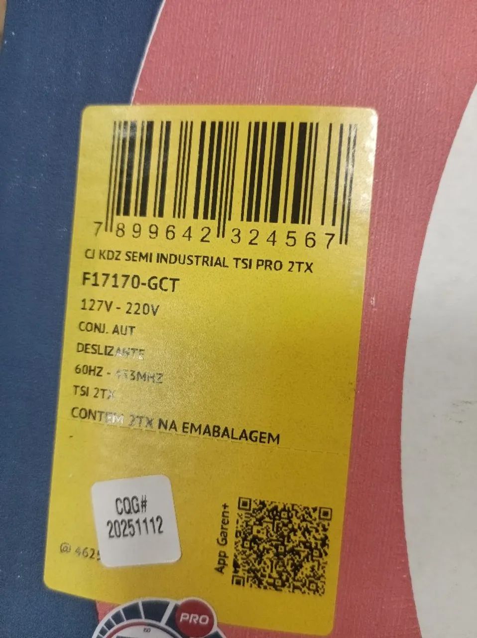 MOTOR PARA PORTÃO GAREN KDZ SEMI INDUSTRIAL TSI PRO  4 SEGUNDOS COM INSTALAÇÃO JÁ INCLUSA  - Foto 4