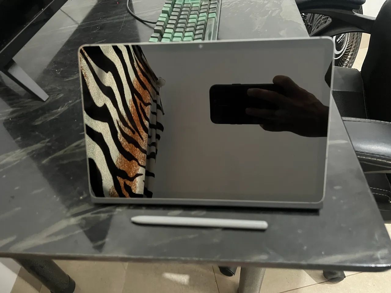 Galaxy Tab S9 FE 128GB + S Pen (Impecável / Pouquíssimo Uso) - Foto 3
