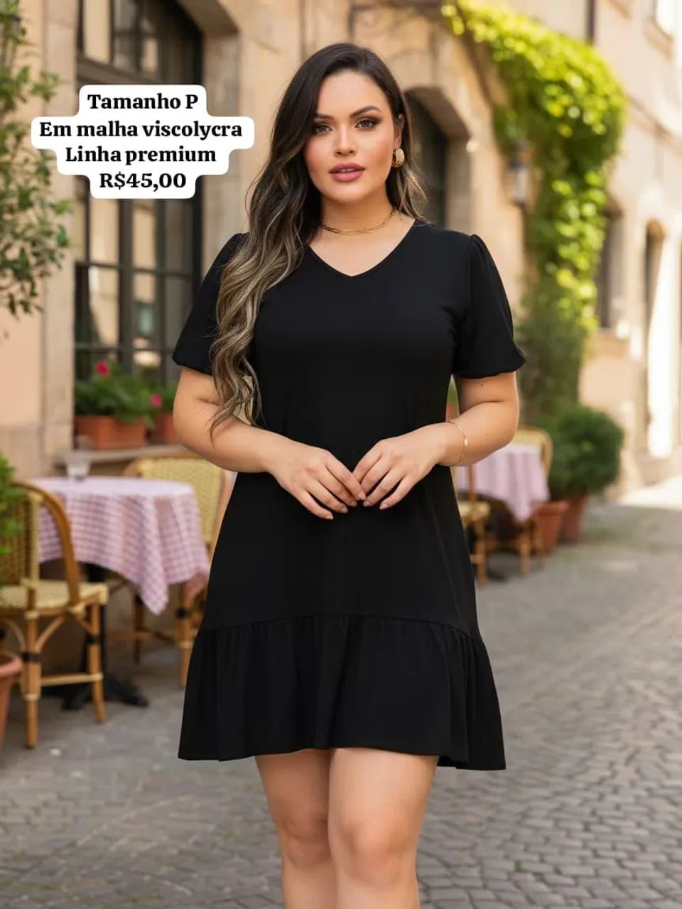 Vestido feminino em viscolycra linha premium  - Foto 3