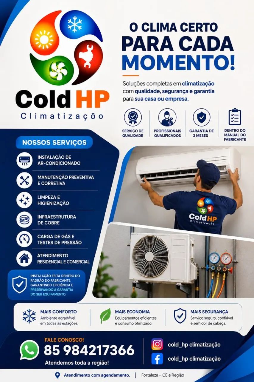 Serviço de ar condicionado 