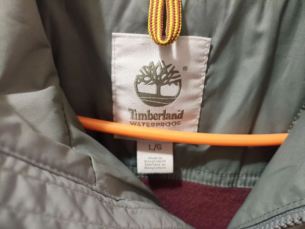 Jaqueta impermeável da Timberland  - Foto 4