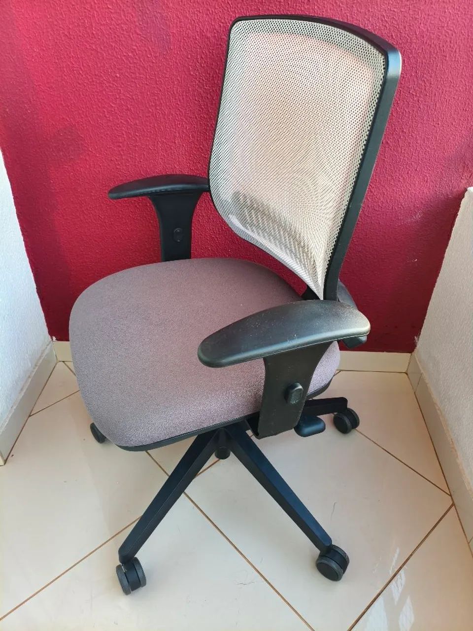Cadeira Flexform Uni White n Grey - Foto 2