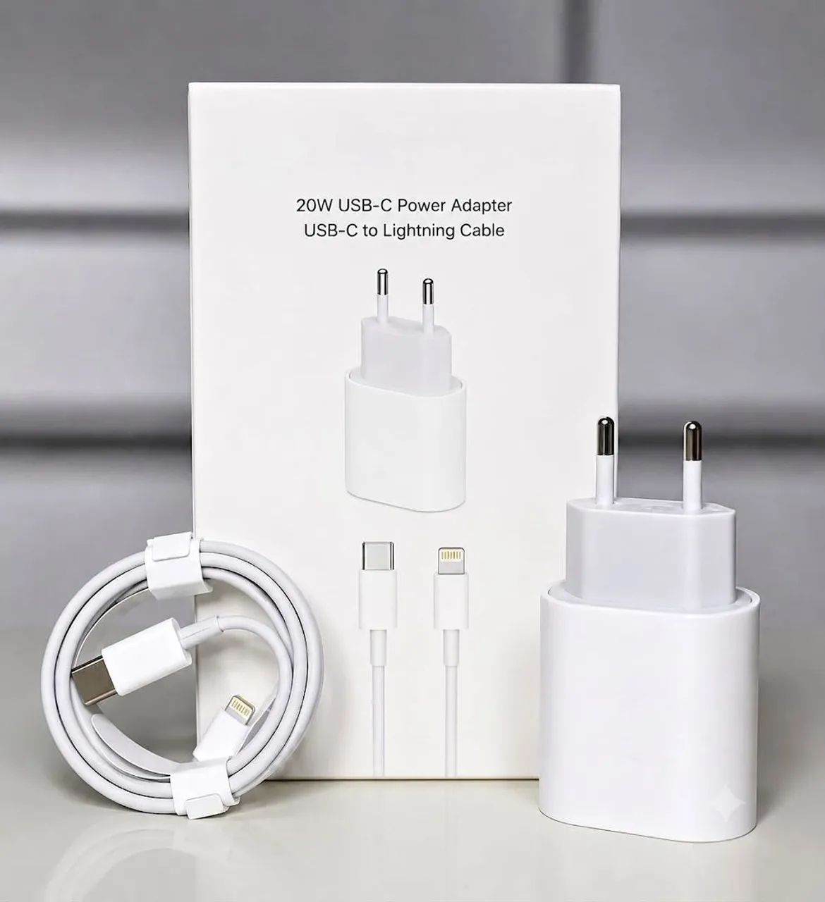 Carregador de iPhone completo light 