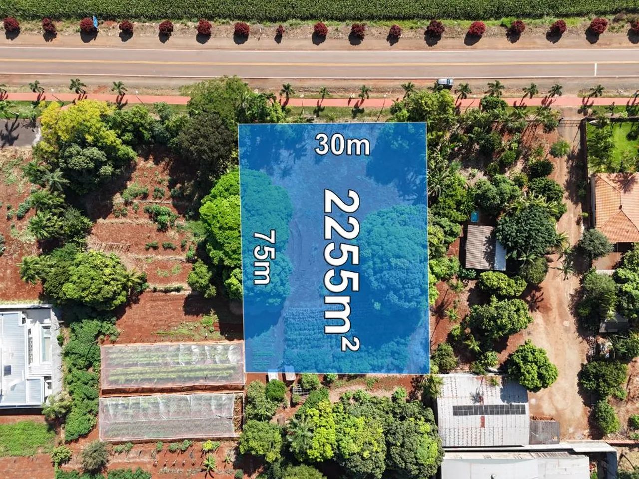 Terreno à venda em Itambé, Chácara Luchezi, com 2255 m²