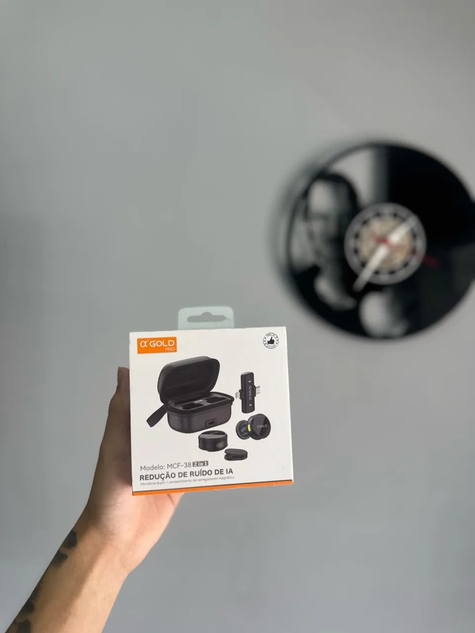 MICROFONE GOLD PRO