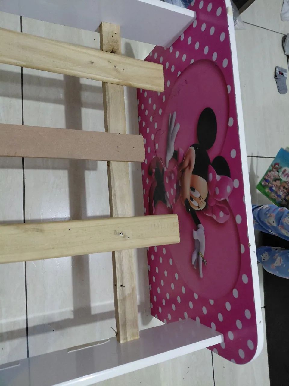Cama menina + colchão  - Foto 4