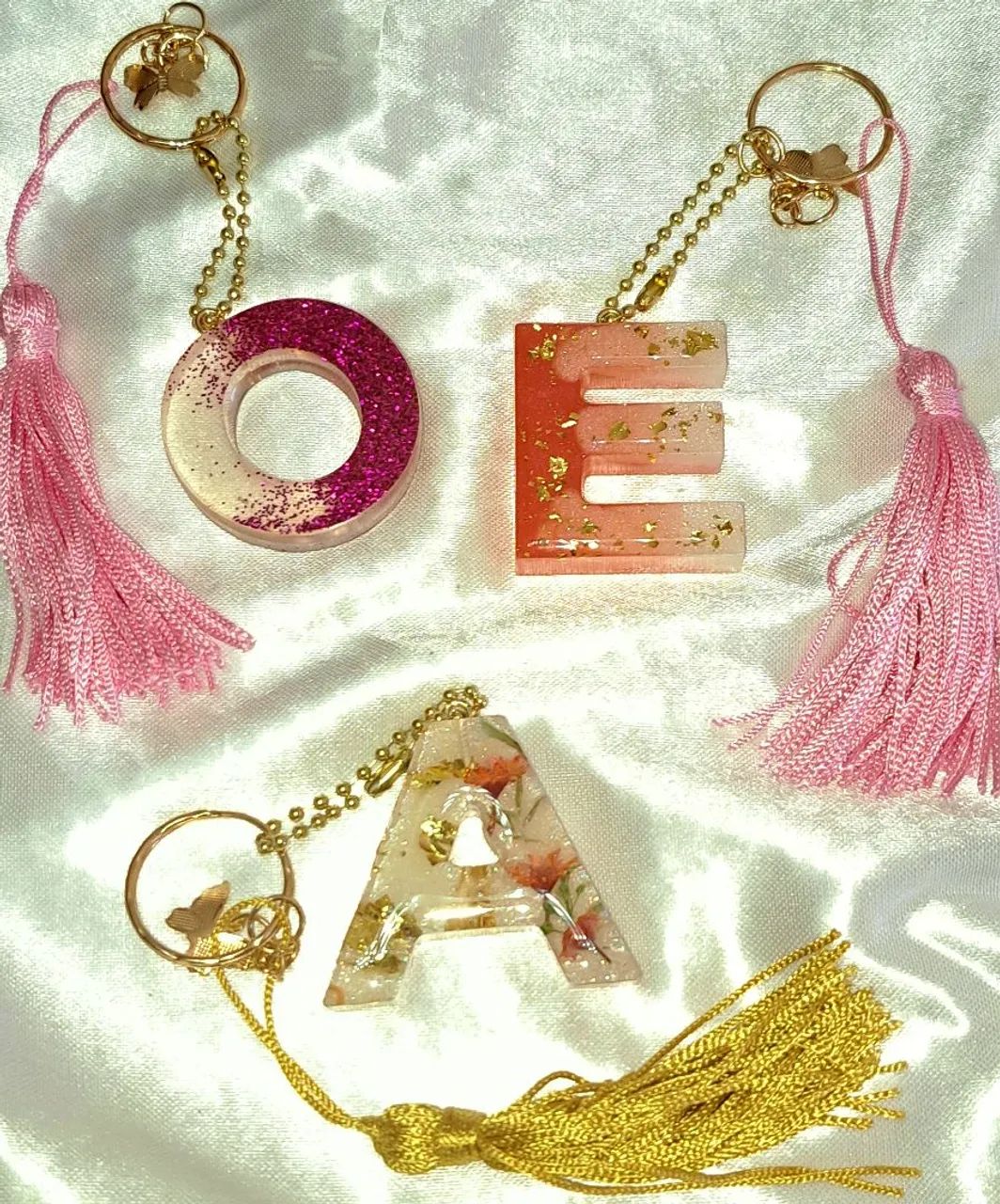 Chaveiro personalizado feito com resina - Foto 3