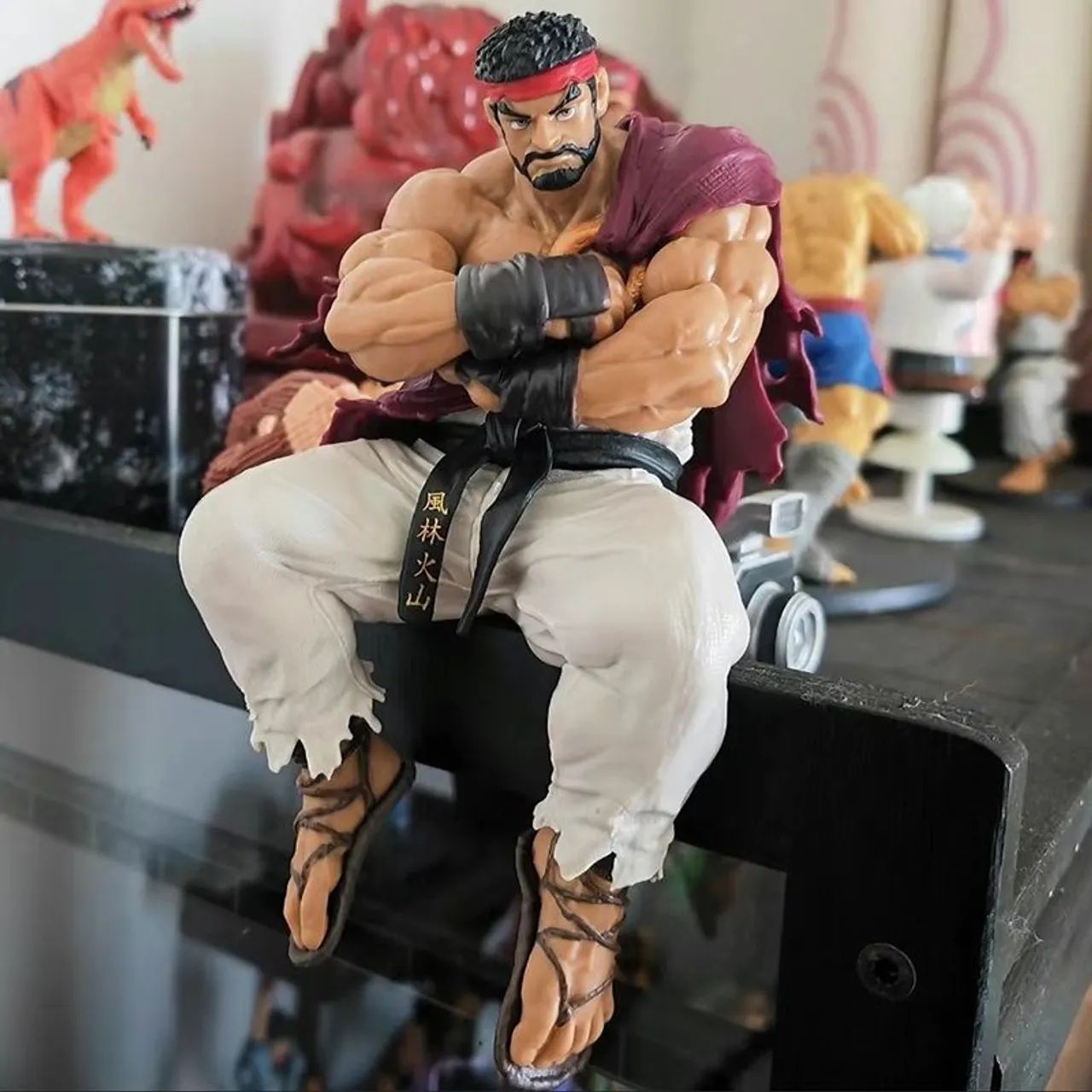 Boneco Ryu Street Fighter Game Jogo Miniatura Action Figure 14cm