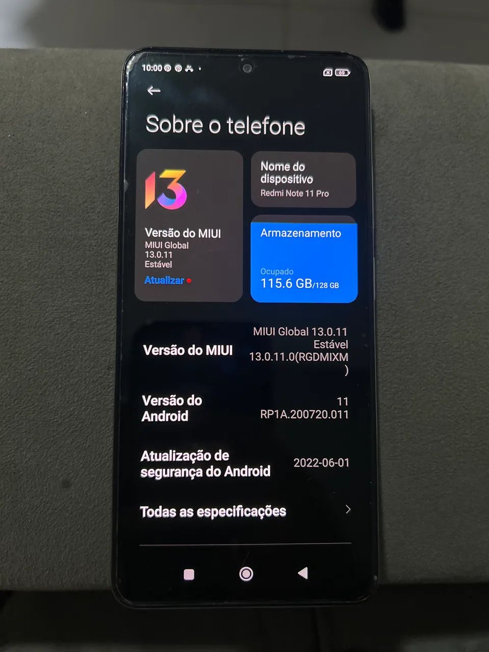 Celular Redmi note 11 pro - Foto 4