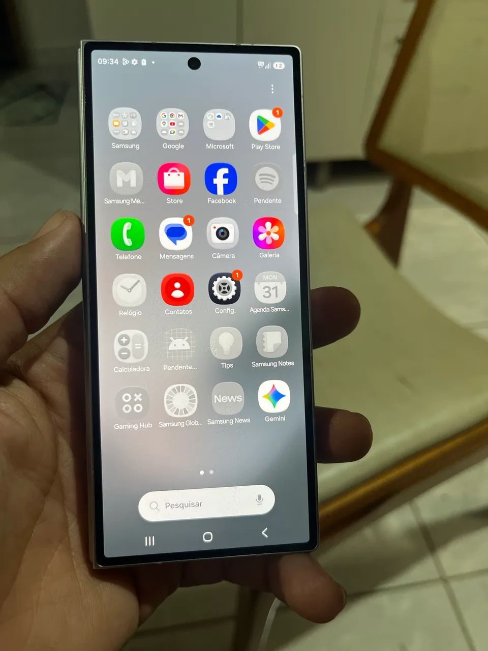 ZFOLD 6.  512 GB R$1.350 pra vender logo - Foto 3