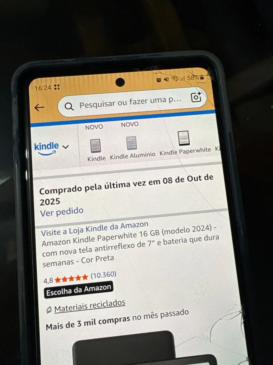 Kindle Paperwhite 16gb 2024 tela 7? - Foto 5