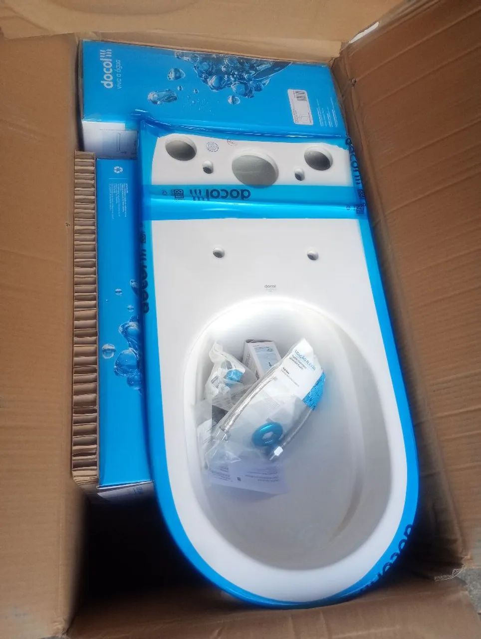 Kit vaso Docol louça liss completo na caixa preço bem abaixo do valor  - Foto 3