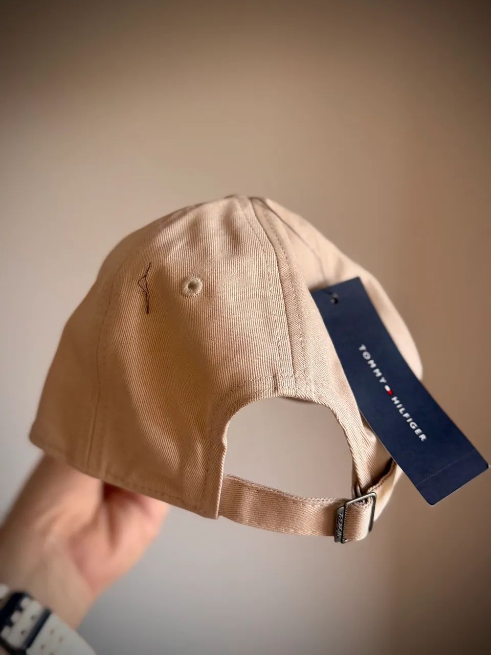 Boné Tommy Hilfiger Bege - Foto 2