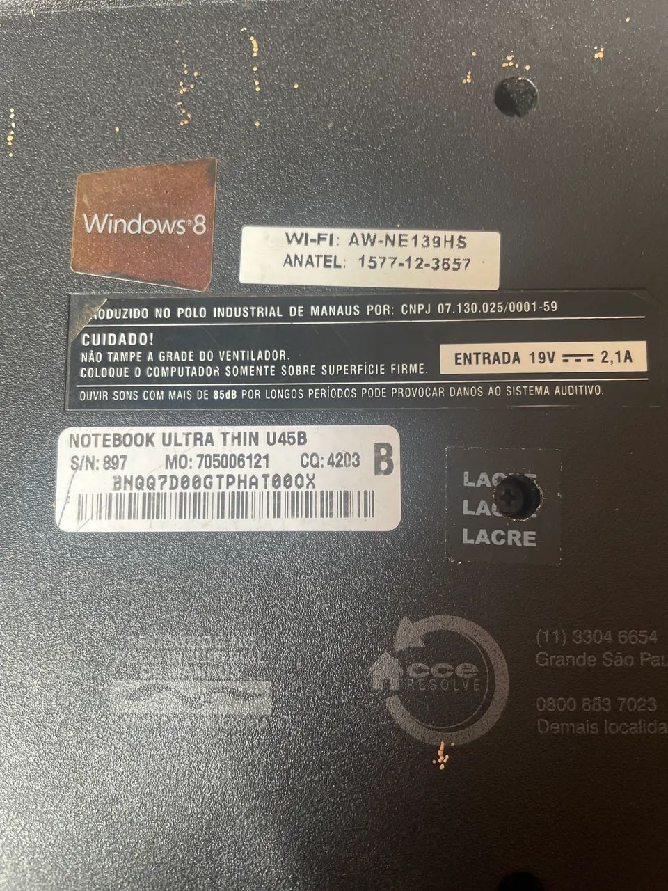 notebook para retirar peças  - Foto 3