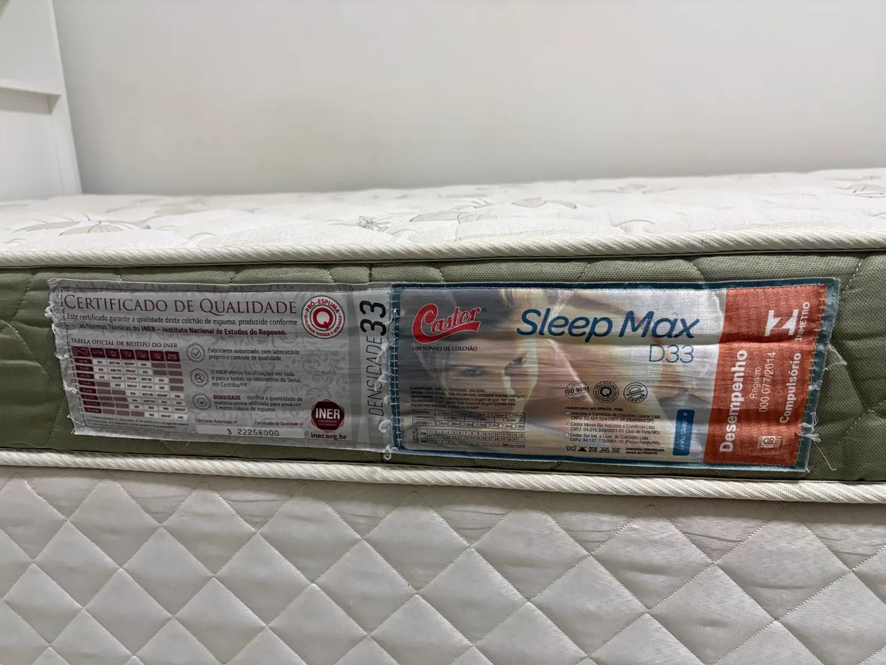 KIT CAMA SOLTEIRO (BOX,COLCHÃO E CABECEIRA) - Foto 2