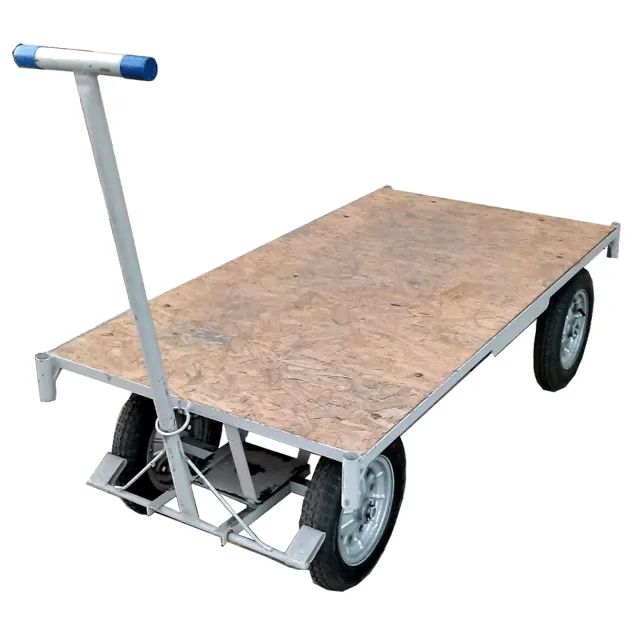 Carro Carrinho de Carga Prancha Plataforma 400kg