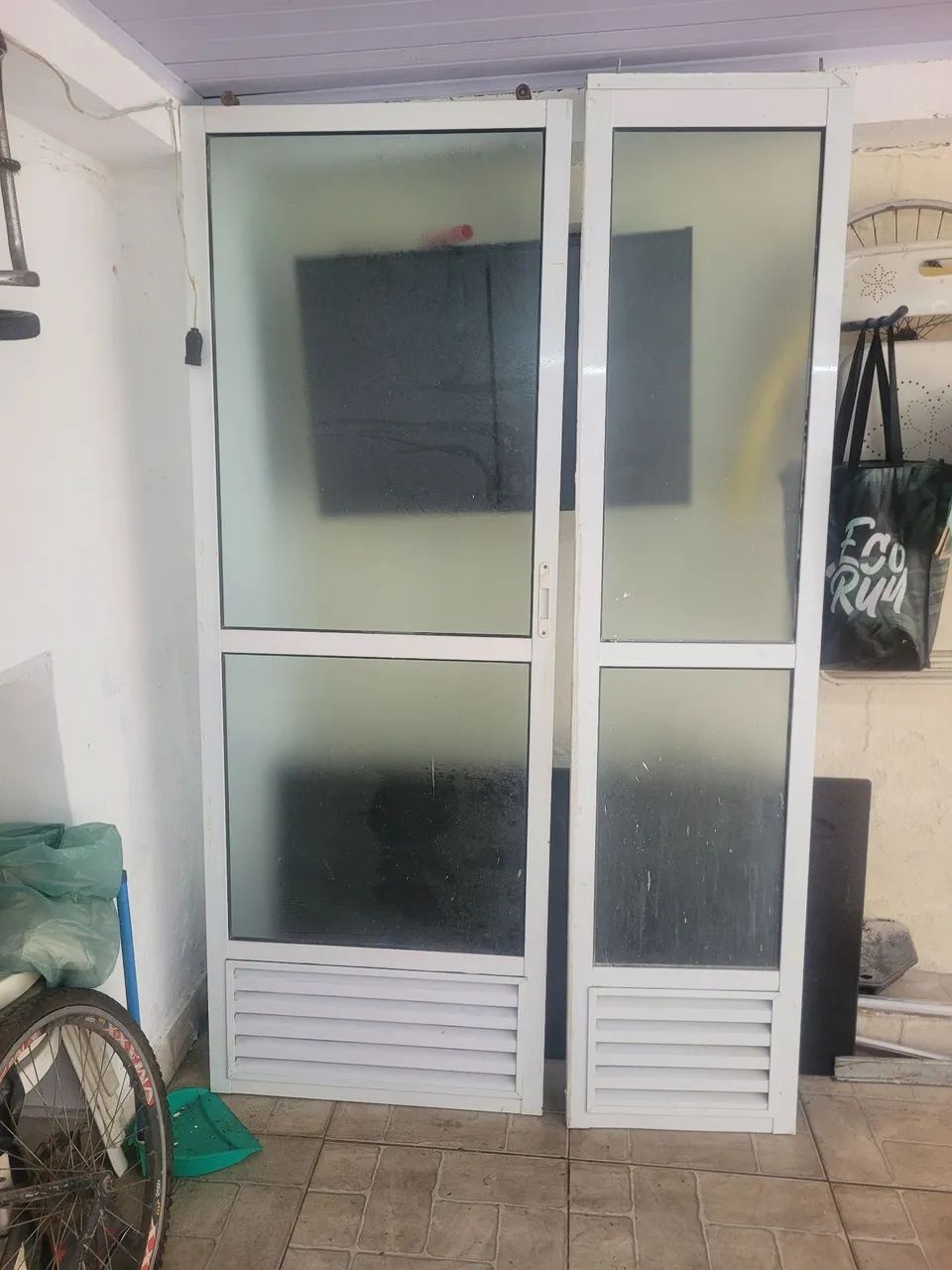 porta de de correr em alumínio  de correr - Foto 2