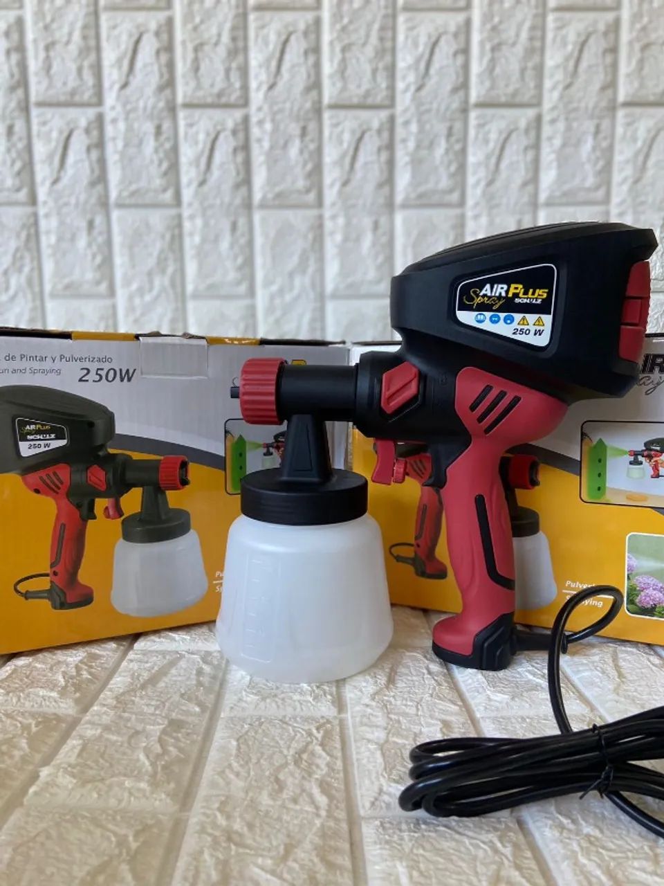 Pistola De Pintura Pulverizadora Schulz 250w 1L - Foto 6
