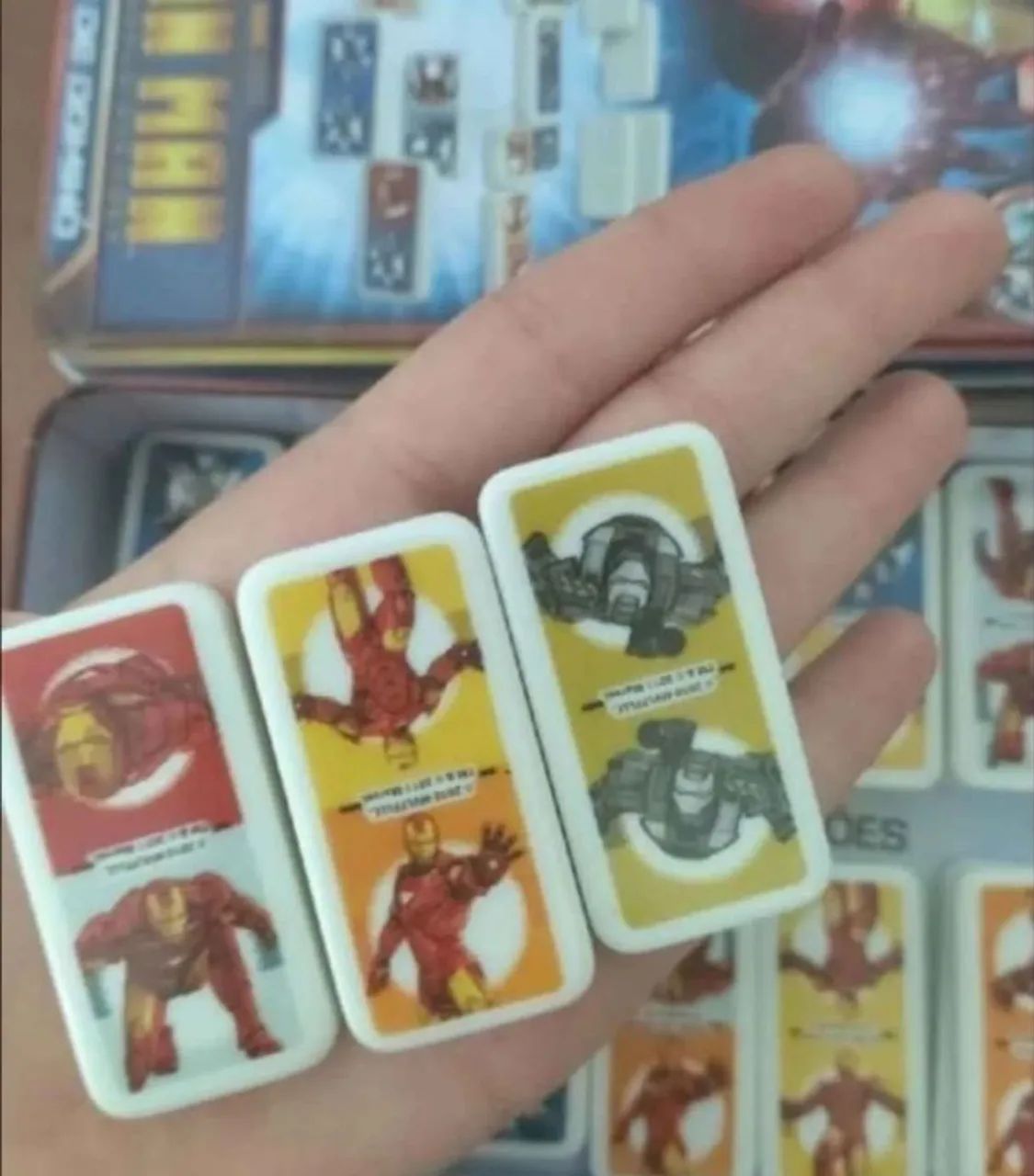 Jogo de dominó só homem de ferro marvel - Foto 4