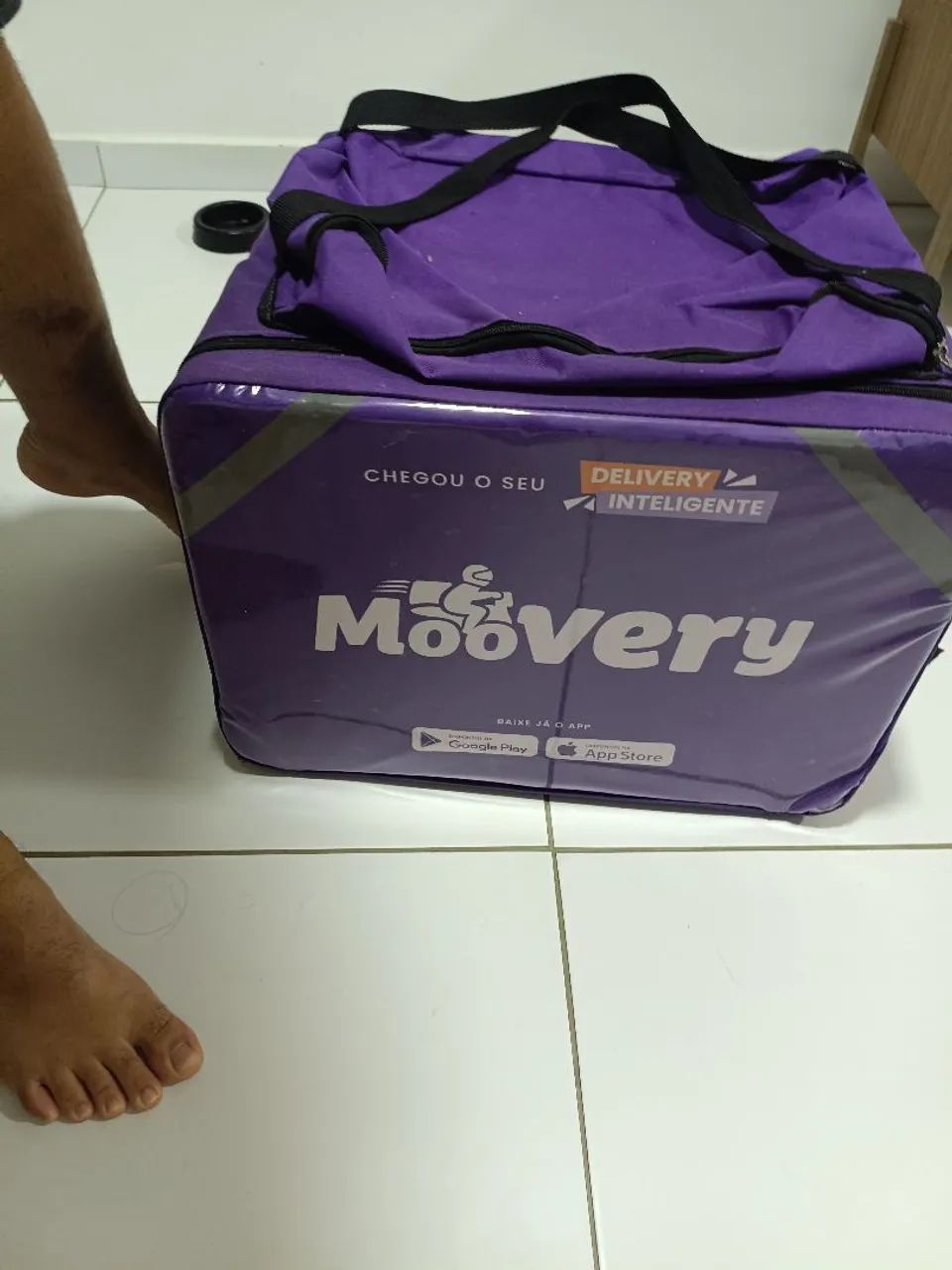 Bag nova de 48L pra vender, 1 mês de uso apenas! - Foto 4