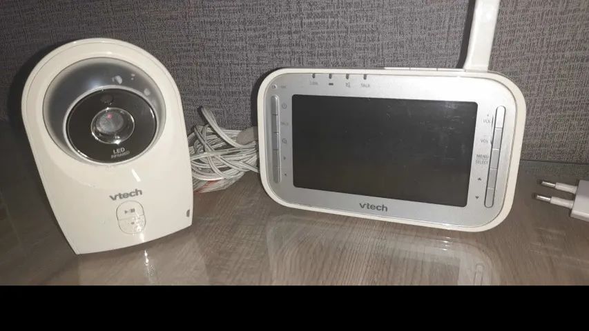 Babá eletrônica com vídeo digital VTech modelo VM341 funcionando - Foto 2