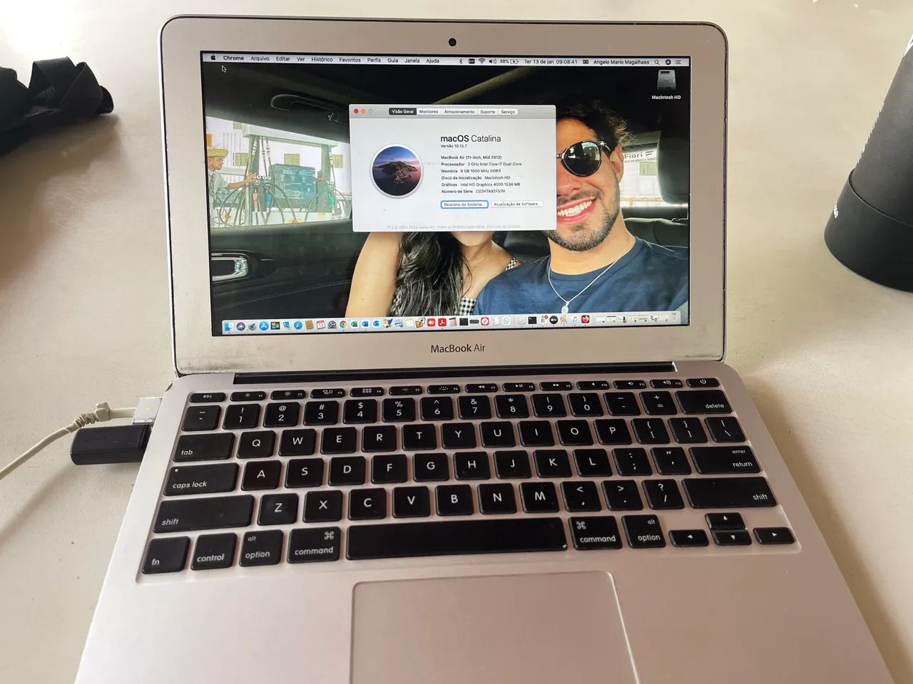 Macbook air 11 polegadas, 2012 intel core i7 - Notebooks - Olhos D