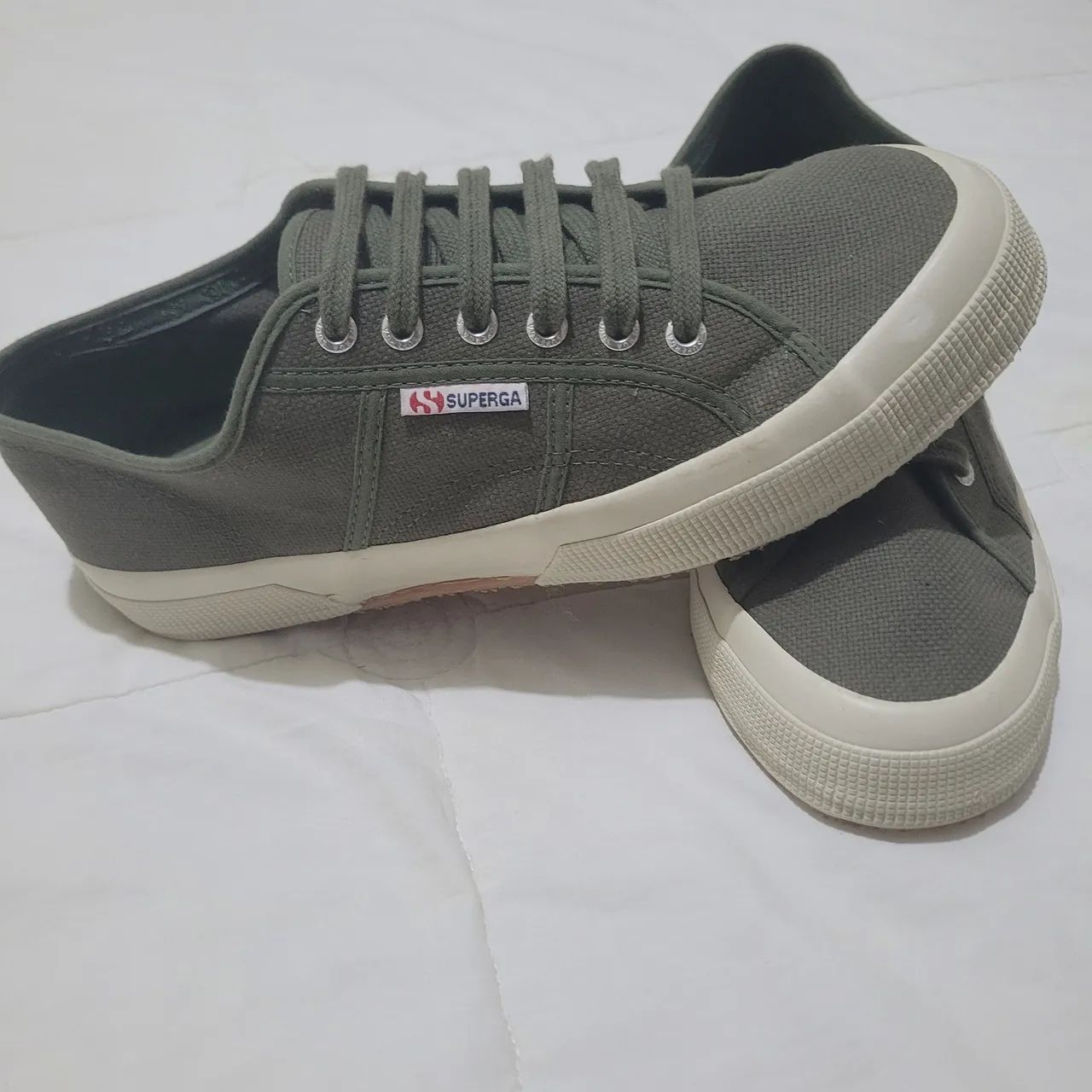 TÊNIS SUPERGA 2750 COTU CLASSIC<br>OLIVA - Foto 2