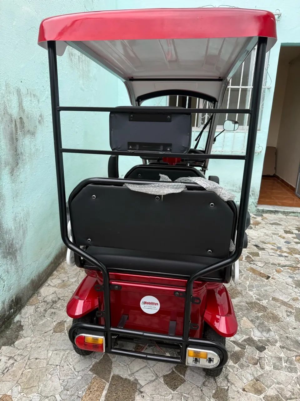 Quadriciclo Elétrico Capota, Autopropelido e 6m de uso - Foto 2