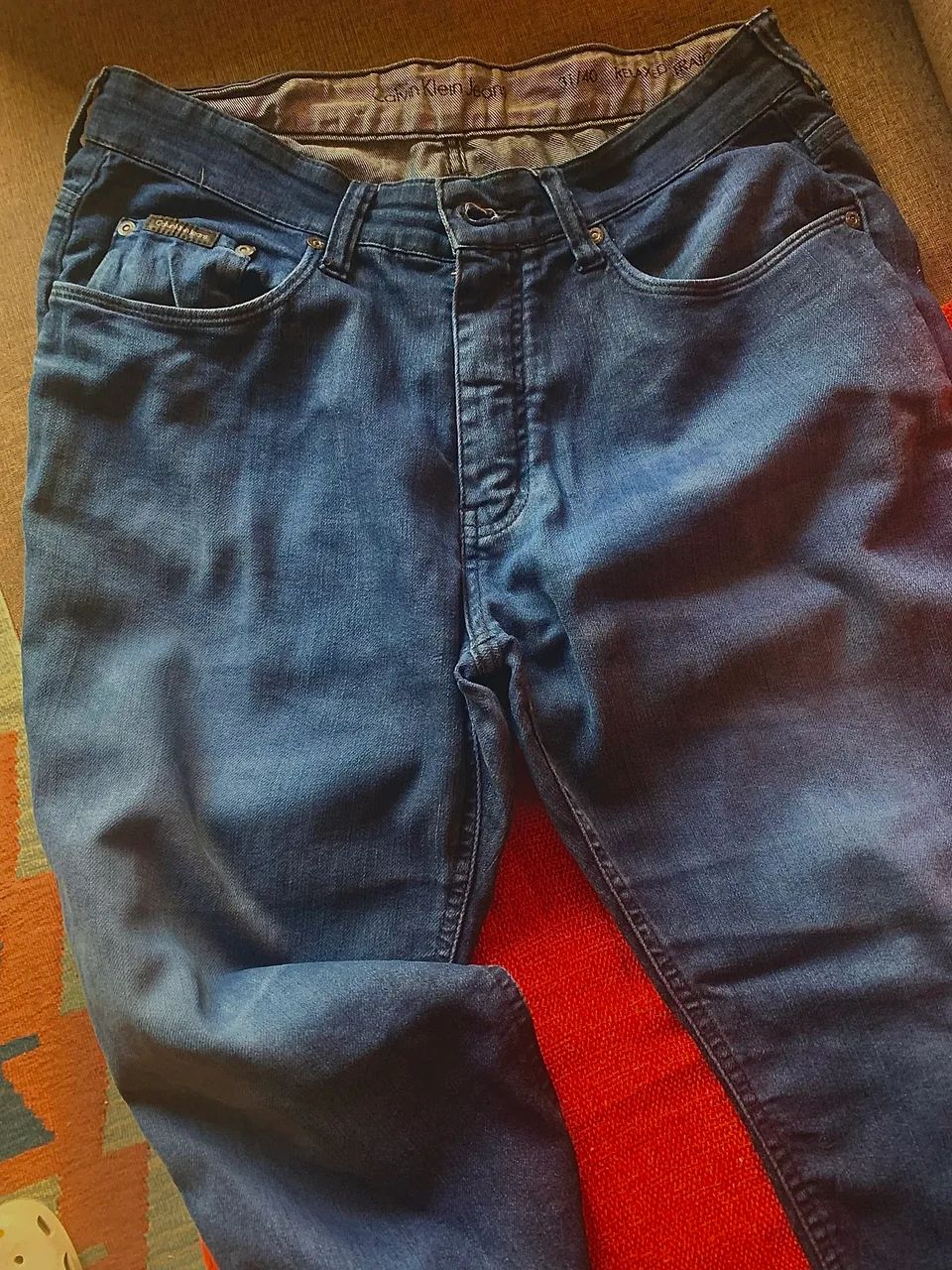 Calça jeans Calvin Klein M original  - Foto 4