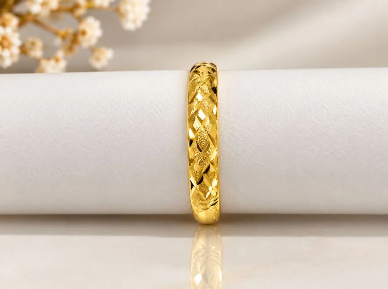 Anel Em Ouro Amarelo! - Foto 2