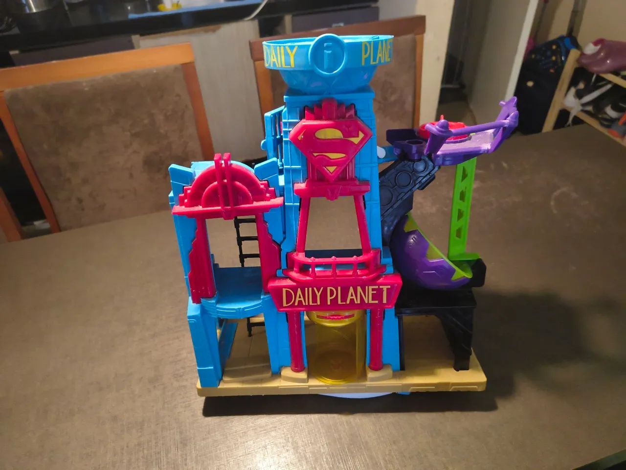 Torre do super homem herói brinquedo top 