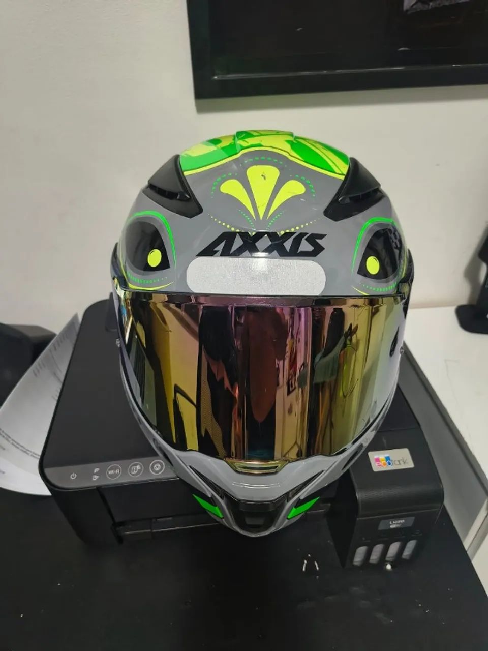 OPORTUNIDADE capacete axxis panther o mais top - Foto 5