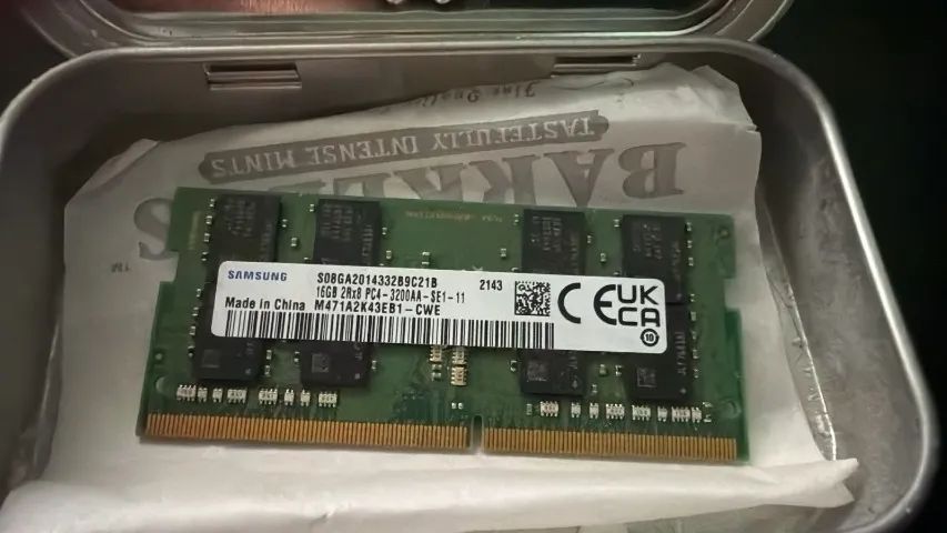 MEMÓRIA RAM 16GB DDR4 NOTEBOOK