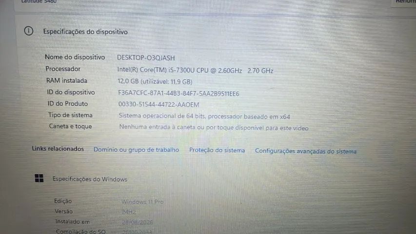 Notebook Dell Latitude 5480 - Core i5, 12GB RAM - Foto 4