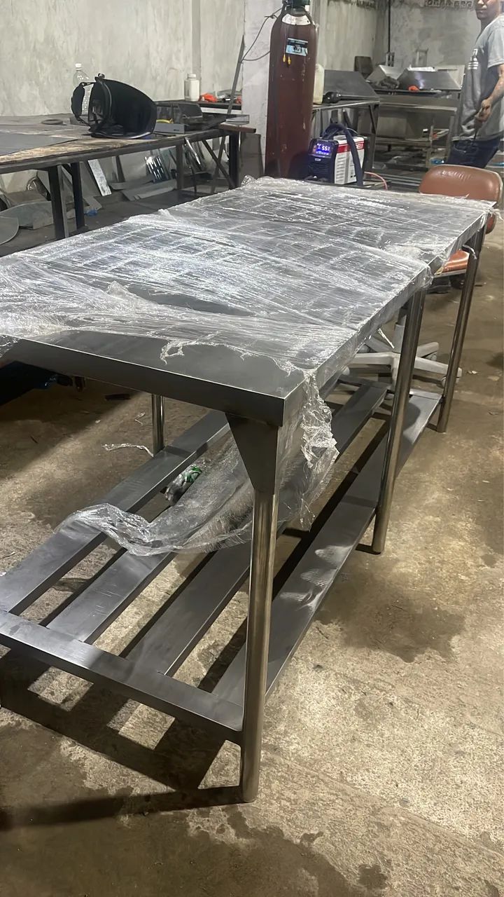 Mesa de inox
