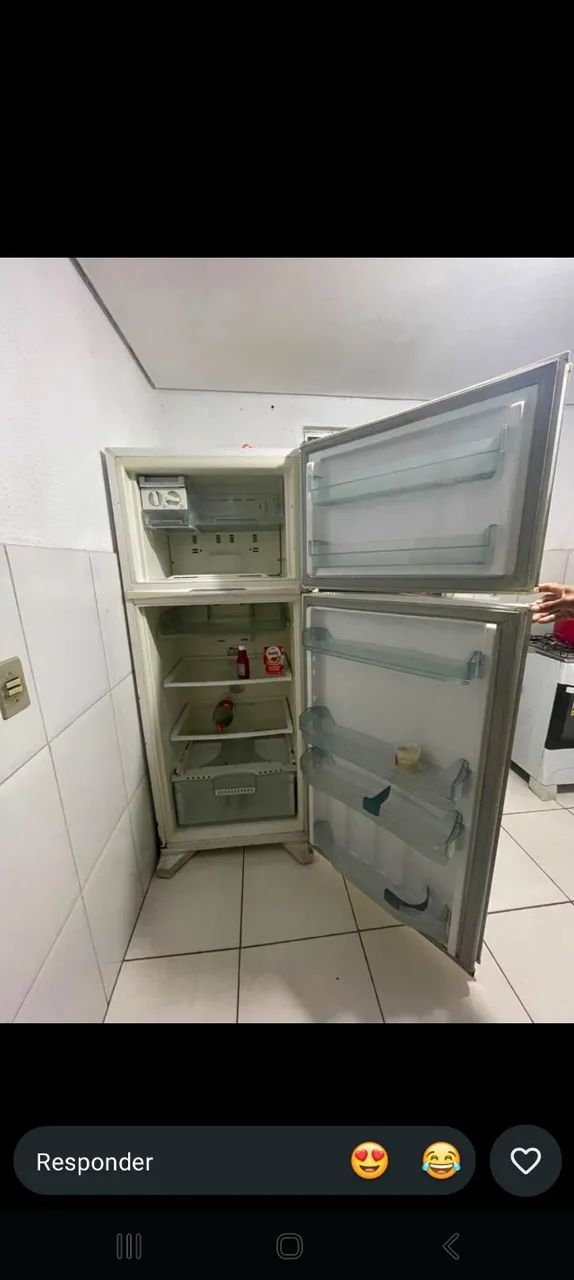 Geladeira Brastemp Branca com Defeito - Foto 2