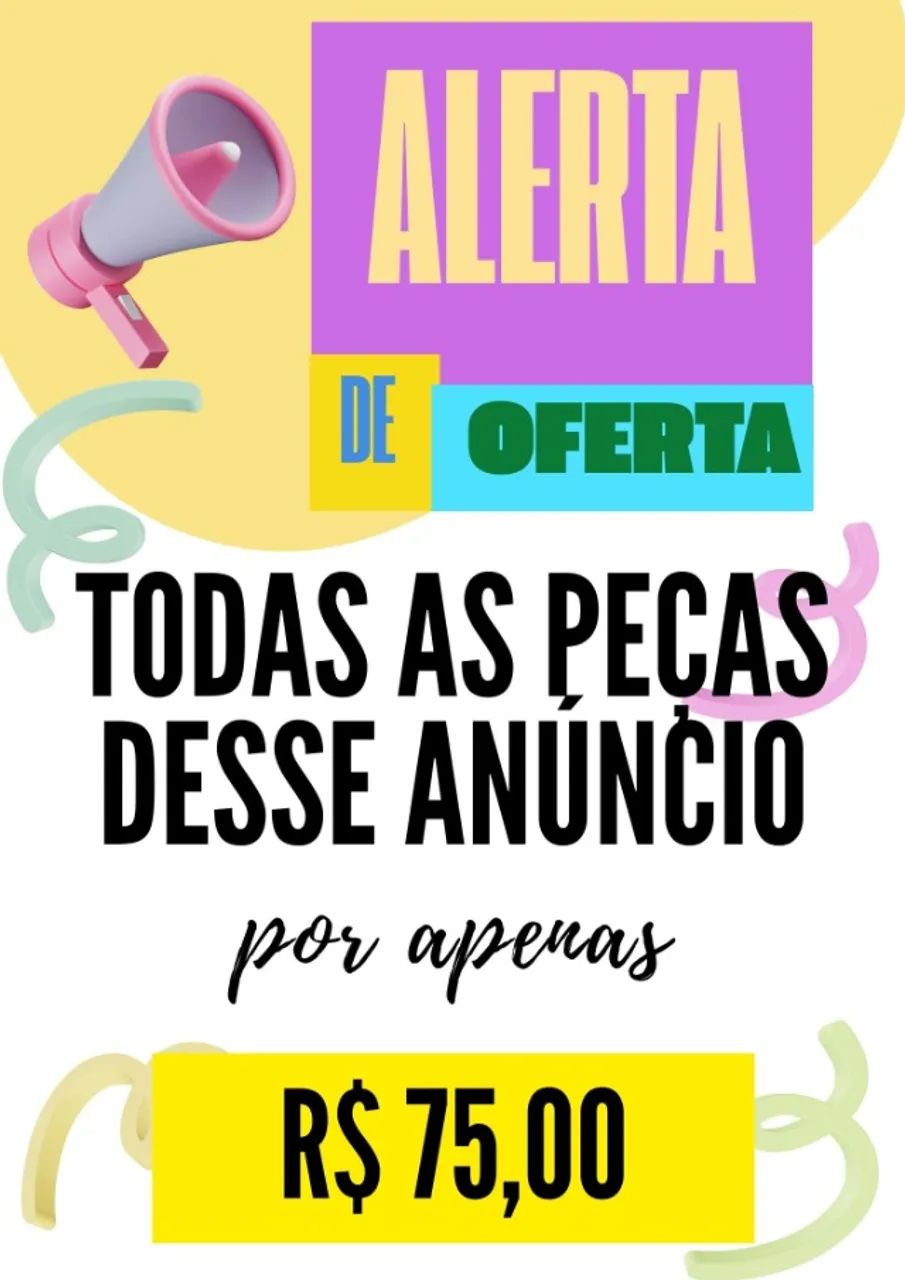 Peças femininas - ATENÇÃO DONAS DE BRECHÓS