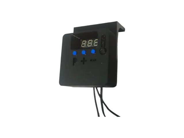 Case Para Termostato Digital W1209 - Tampa Com Aba De Fixação