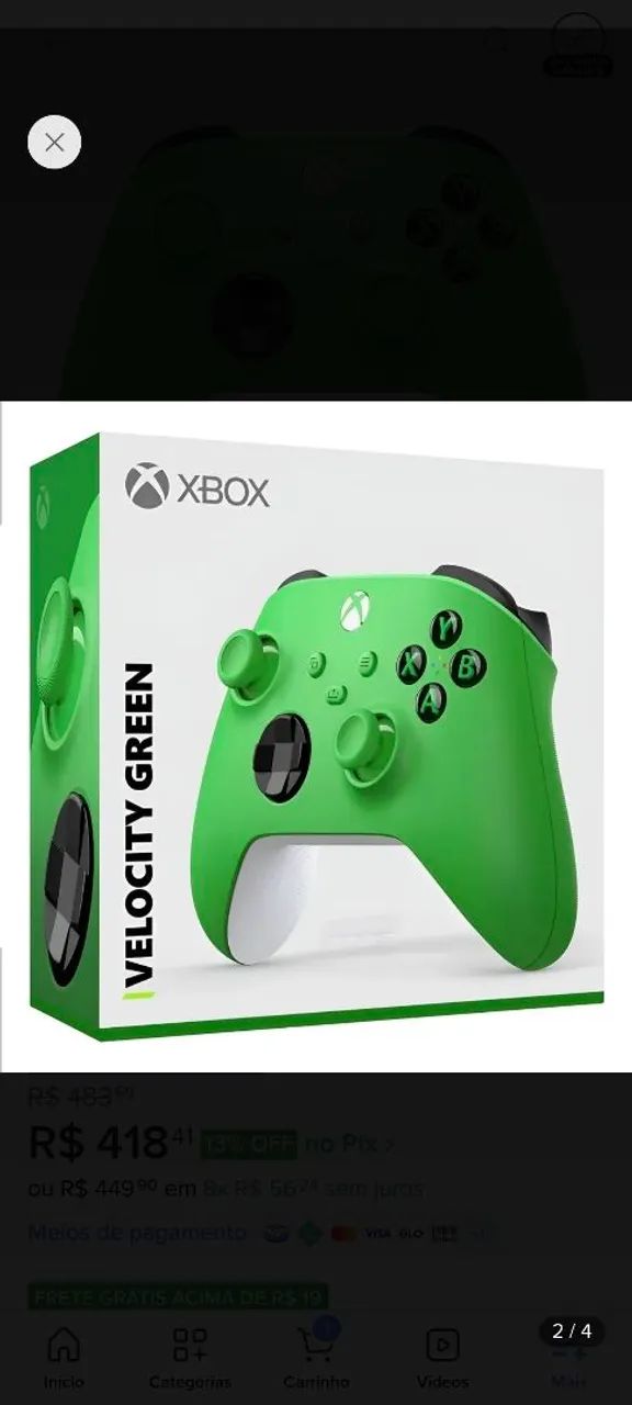 Controle xbox série s