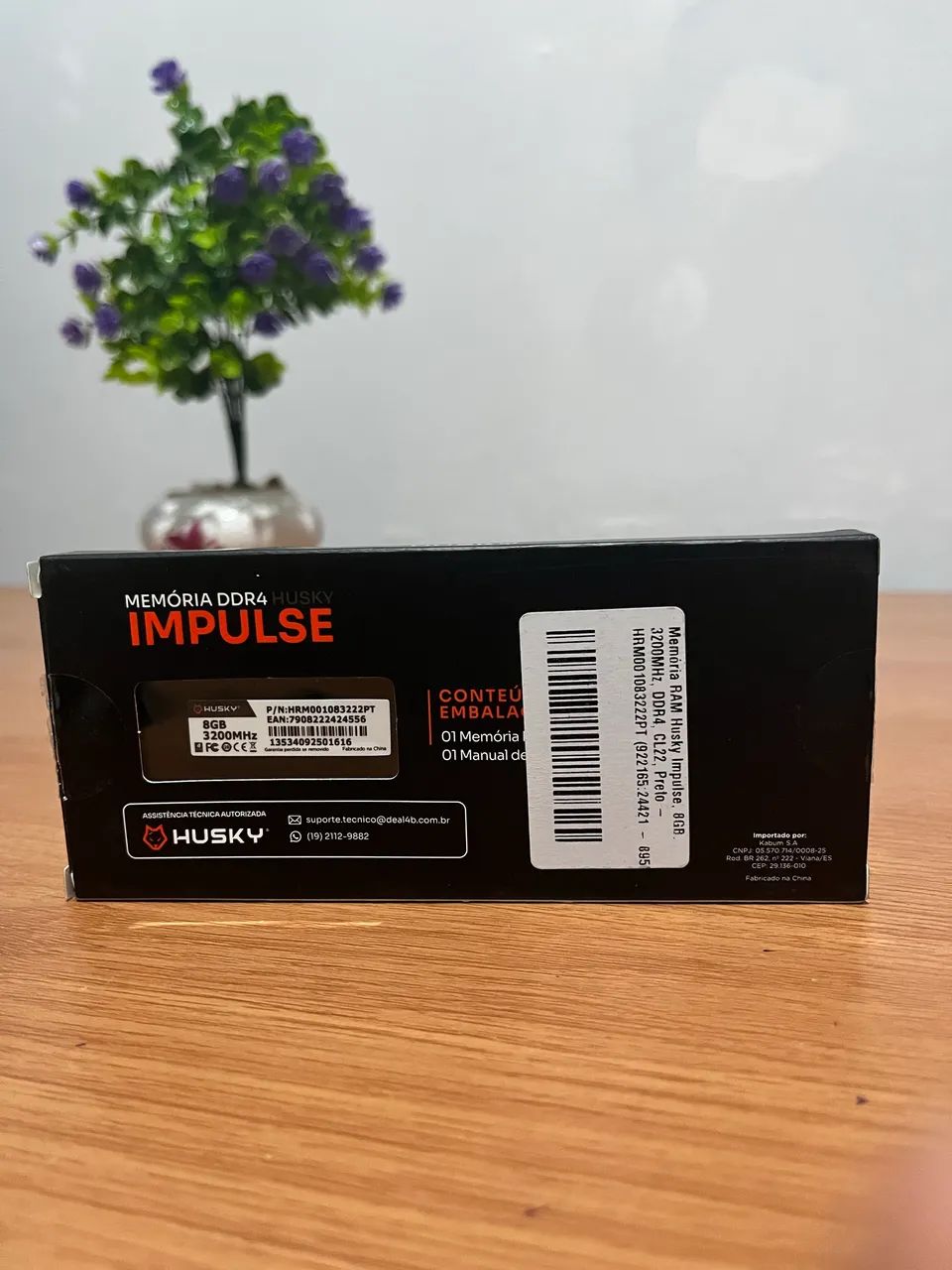 Memória RAM Husky Impulse DDR4 para Desktop - Nova / Sem Uso - Foto 2