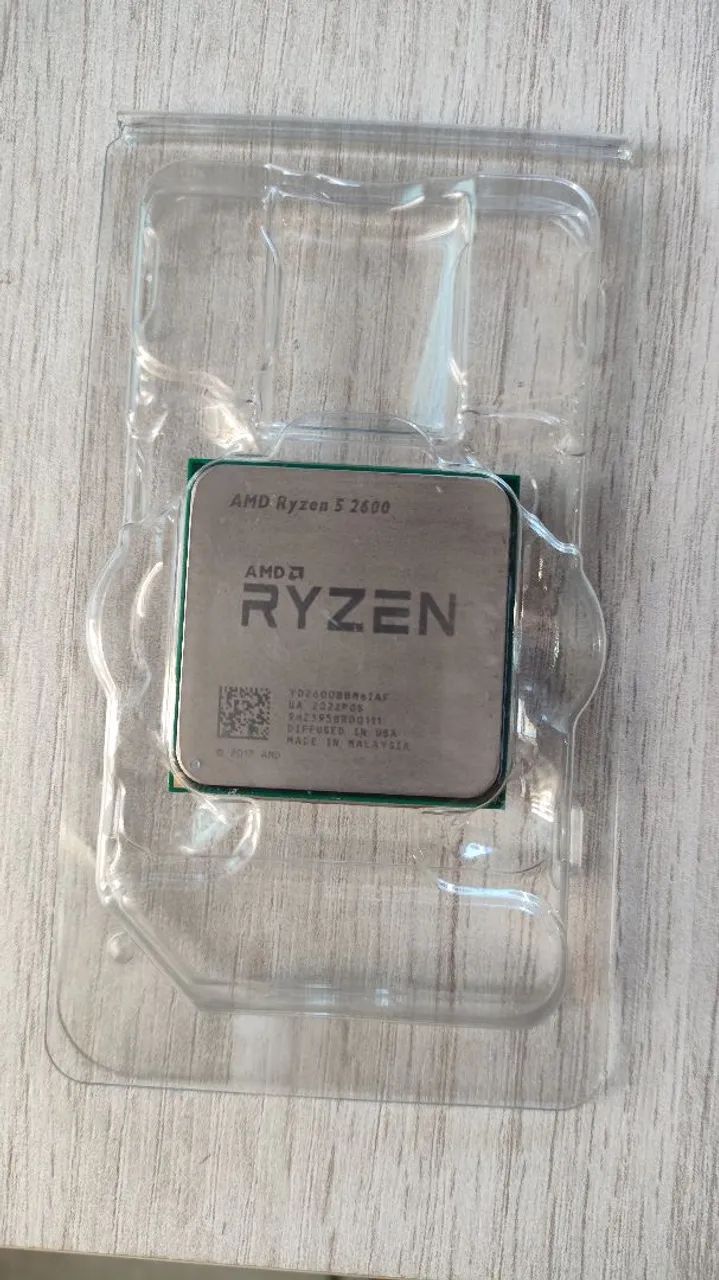 AMD Ryzen 5 2600 + Cooler box