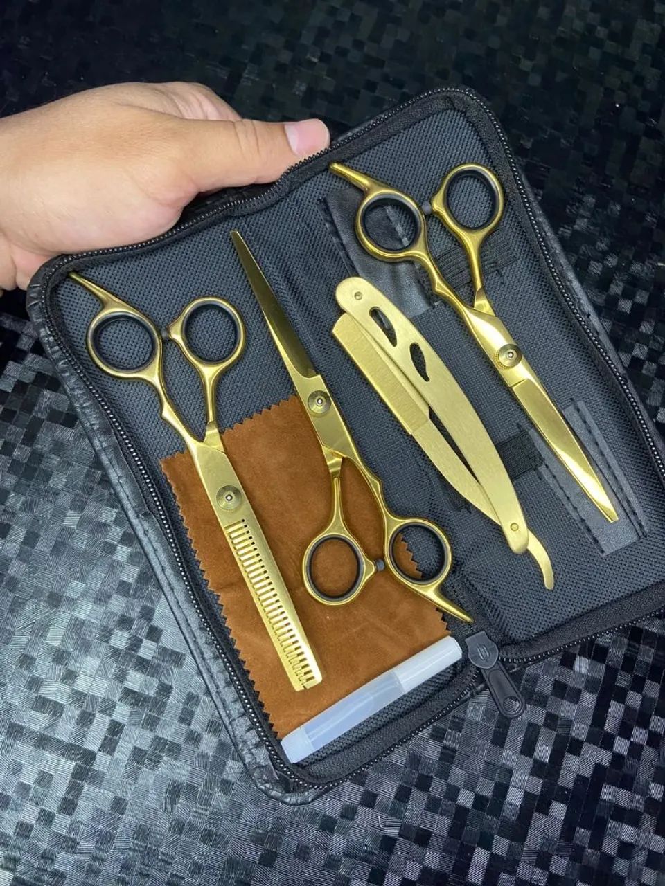 Kit 3 Tesouras com Navalha Yang Lie - Foto 2