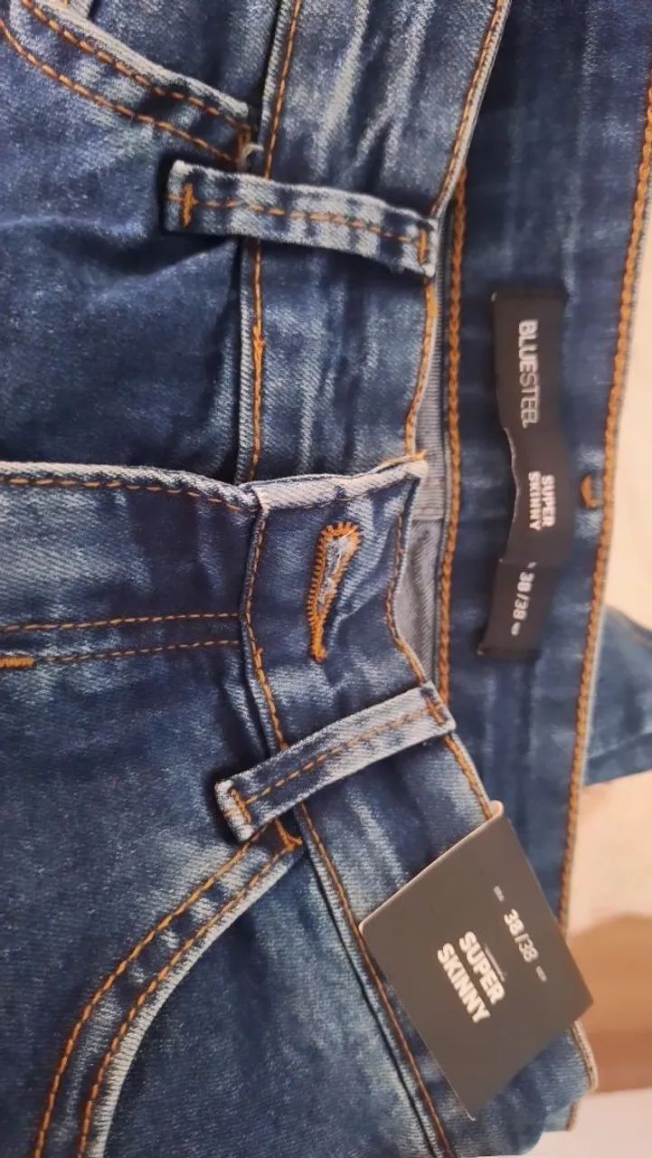 Calça jeans masculina  - Foto 4