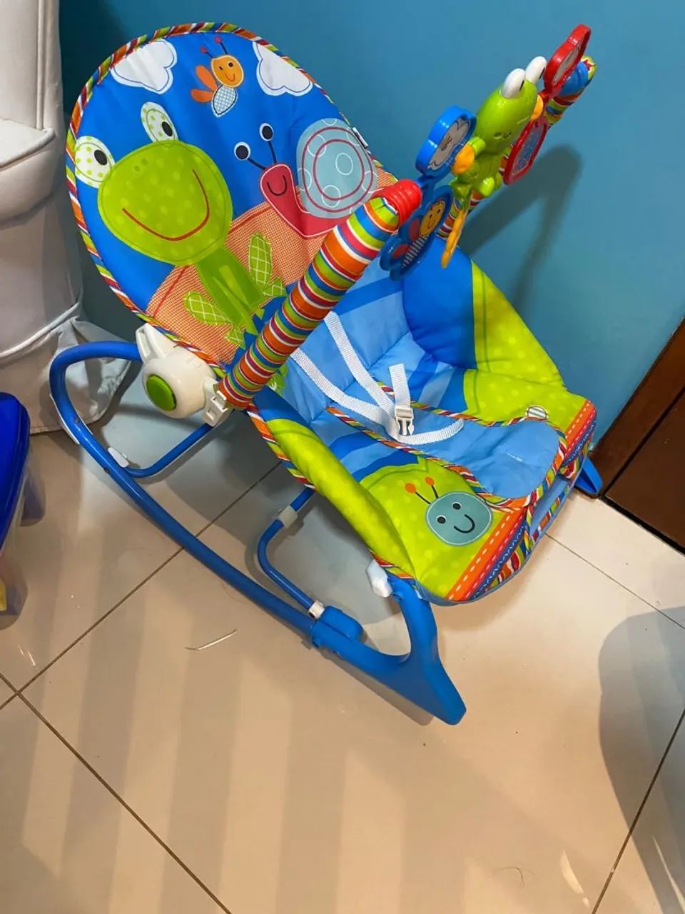cadeirinha de balanço de bebe - Foto 4