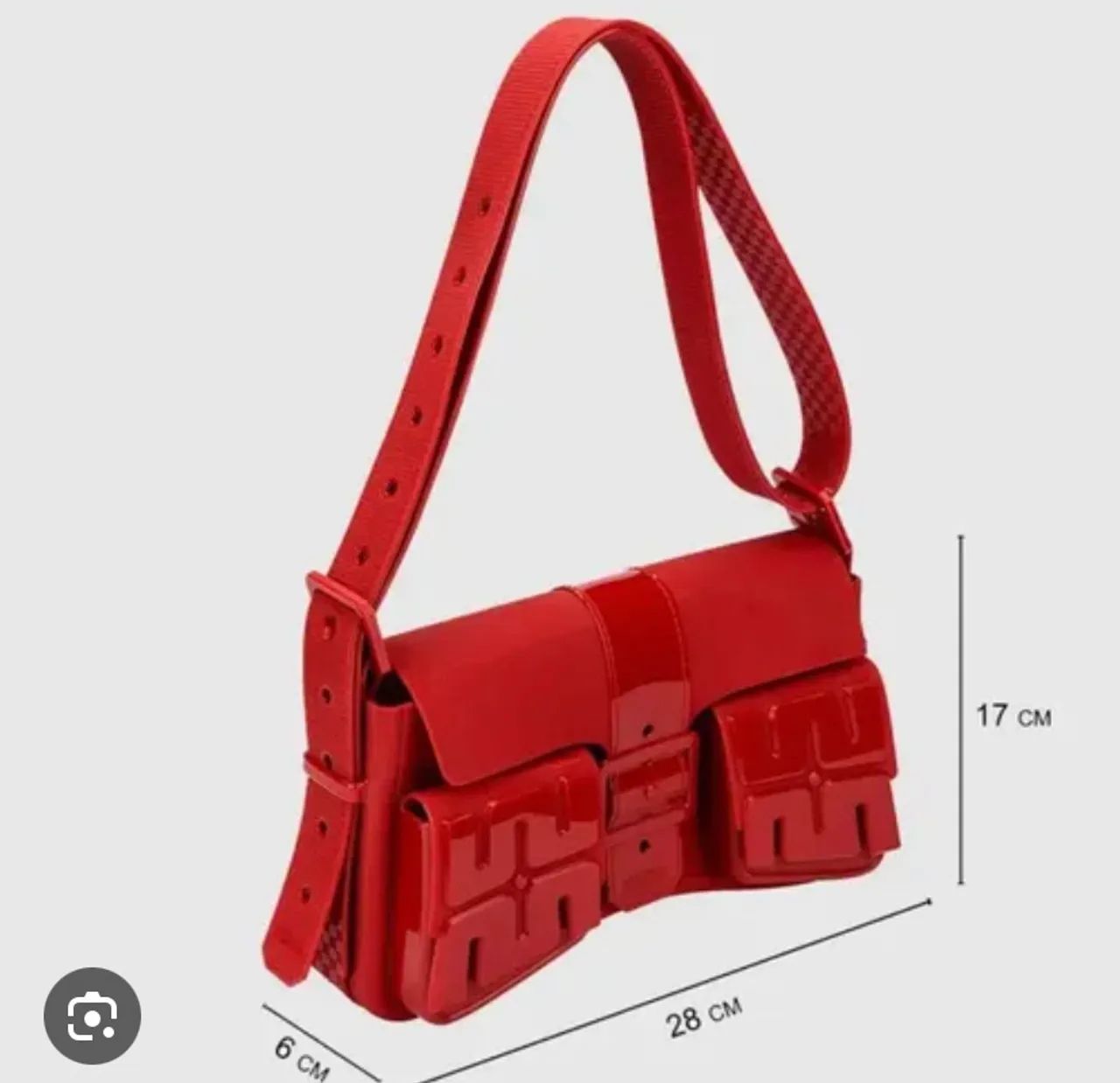 BOLSA CARGO MELISSA ORIGINAL  - Foto 3